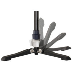 TH-M-KIT_LIBEC_Monopiede Libec TH-M-KIT con testa fluida e piastra on/off