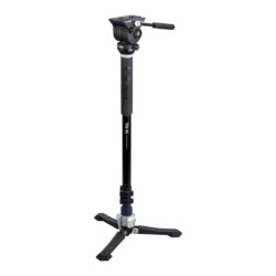 TH-M-KIT_LIBEC_Monopiede Libec TH-M-KIT con testa fluida e piastra on/off