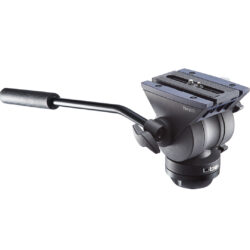 TH-X-H_LIBEC_Testa video Libec TH-X H con piastra a scatto per coppa 65mm