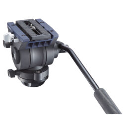 TH-X-H_LIBEC_Testa video Libec TH-X H con piastra a scatto per coppa 65mm