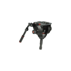 509HD,545GBK_Manfrotto_Kit treppiede video 545B, testa fluida 509HD e base a stella 165MV per telecamere e fotocamere con portata fino a 13,5 kg