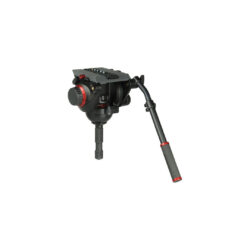 509HD,545GBK_Manfrotto_Kit treppiede video 545B, testa fluida 509HD e base a stella 165MV per telecamere e fotocamere con portata fino a 13,5 kg