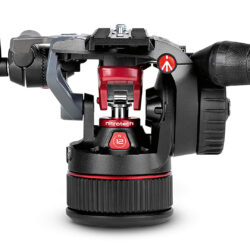 MVKN12TWINMC_Manfrotto_Kit Manfrotto Nitrotech N12 con treppiede a gamba doppia