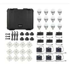 Lampadina LED Nanlite PavoBulb 10C - kit 12 pezzi con accessori