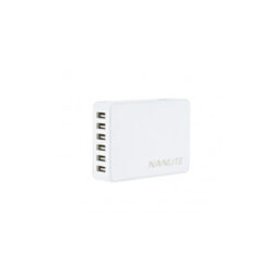 Carica Batterie USB Nanlite BT-CGUSB-6 multiplo a muro a 6 porte