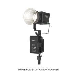 2130252_Nanlite_Battery Grip Nanlite BT-BG-XLR4 per batterie V-Mount con connettore 4-Pin XLR per luce LED Forza 150