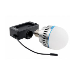 Adattatore batteria NP-F Nanlite BT-BA-SNP-E27 per Pavobulb 10C E27