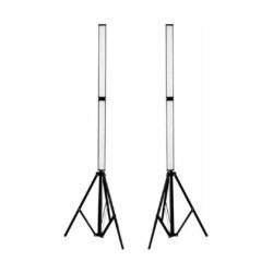 Luce Studio LED Nanlite LG-E60 kit 4 pz con borsa, staffe e supporti per luci