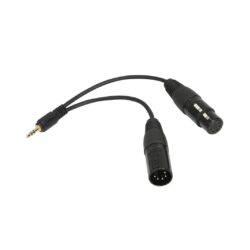 Cavo Nanlite CB-DMX-3.5C-1/2 adattatore DMX con connettore 3.5mm per luci LED serie Forza