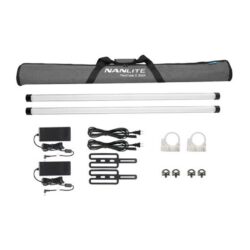 Luce LED Nanlite Pavotube II 30XR RGB - Kit da 2 pezzi (con Lumen Radio)