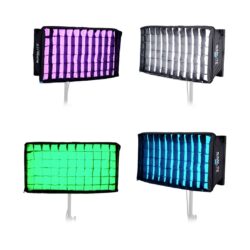 Softbox a sgancio rapido con griglia Nanlite SB-PS120-Q per luci LED Pavoslim 120B/120C