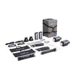 Trolley Case Kit Nanlite FC-500B LED con due luci bicolore e stativo light