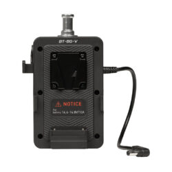 Battery Grip Nanlite BT-BG-V per batterie V-Mount con connettore DC per luce LED Forza 60