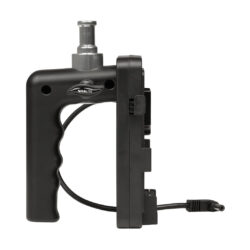 Battery Grip Nanlite BT-BG-V per batterie V-Mount con connettore DC per luce LED Forza 60