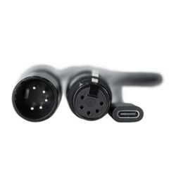 Cavo Nanlite CB-DMX-USBC-1/3 II USB-C con 3 attacchi DMX per Pavotube II 6XR, Pavotube T8-7X e Pavobulb 10C