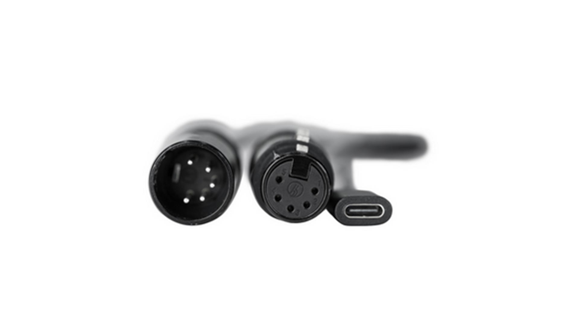 Cavo Nanlite CB-DMX-USBC-1/3 II USB-C con 3 attacchi DMX per Pavotube II 6XR, Pavotube T8-7X e Pavobulb 10C