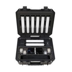 Luce LED Nanlite Pavotube II 6XR RGBWW Pixel con LumenRadio CRMX - Kit da 8