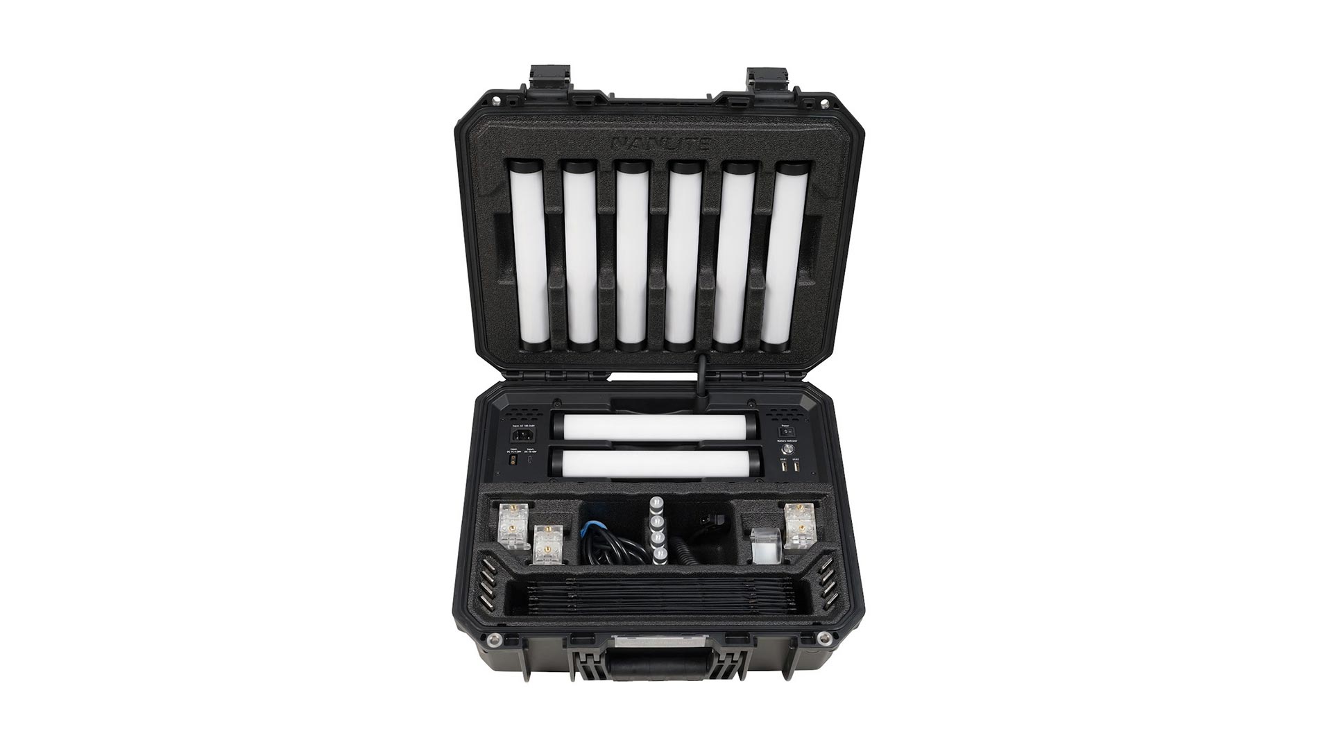 Luce LED Nanlite Pavotube II 6XR RGBWW Pixel con LumenRadio CRMX - Kit da 8