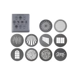 NANLITE AS-GB-M-SET1-GOBOS-SIZE-M-SET-1 per PJ-BM-25-45 10pz