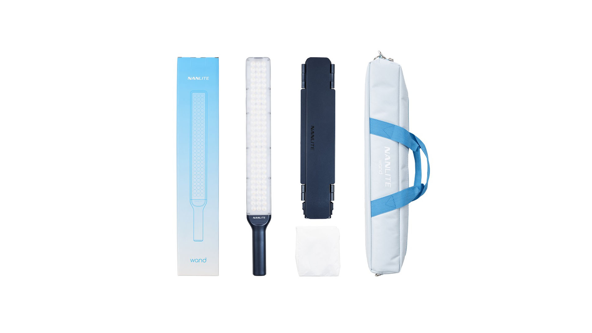 Nanlite Wand LED Full Color Luce portatile Blu Mezzanotte