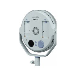 Panel de luz LED redondo Nanlite Miro 60C azul menta 3
