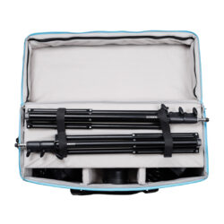 Kit Nanlite FS-300B 2KIT-S-LS-1 con 2 LED, stativi e trolley