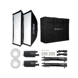 2130772_NANLITE_Kit Nanlite FS-150 con 2 LED Spot, softbox e stativi