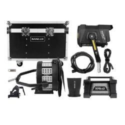 2130844_Nanlite_Kit Nanlux luce LED Evoke 1200B con Fresnel YK e flight case