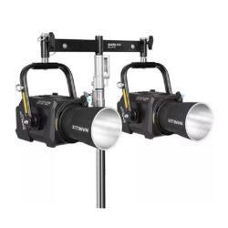 2130846_Nanlite_Nanlux telaio FR-JP-2 per 2 luci LED Evoke 1200 con perno Junior