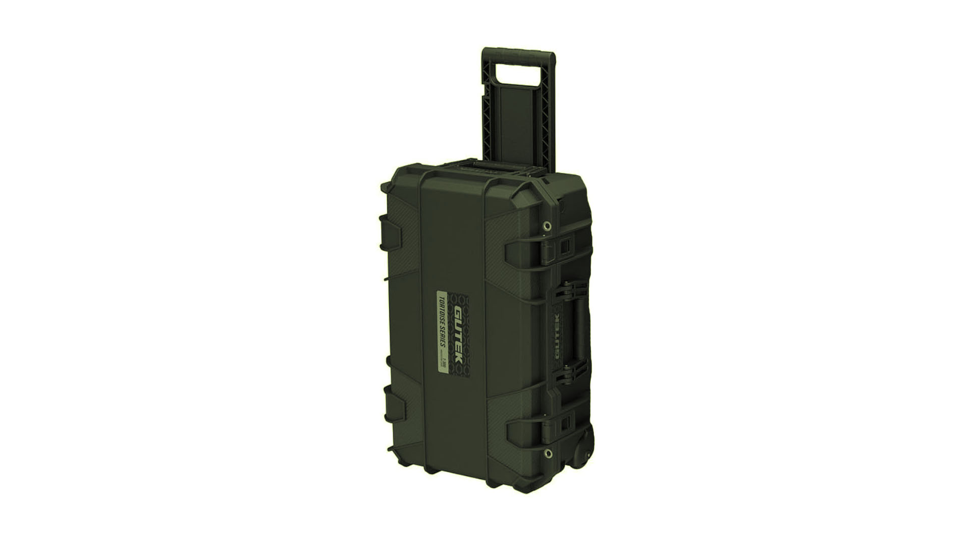 Gutek Tortoise Nanlite T-300 Custodia Protettiva Rigida per Trasporto a Mano - Verde