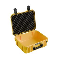 Custodia rigida Gutek Tortoise T-230 41,7×32×17,9cm in gomma gialla 12