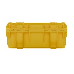 Custodia rigida Gutek Tortoise T-230 41,7×32×17,9cm in gomma gialla 6