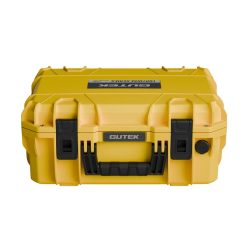 Custodia rigida Gutek Tortoise T-230 41,7×32×17,9cm in gomma gialla 7