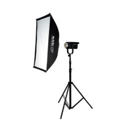 K213003_Nanlite_Kit Nanlite - luce LED FS-200 Spot Daylight e softbox 90x60cm con attacco Bowens