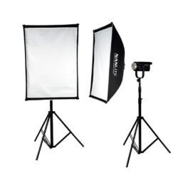 K213004_NANLITE_Kit Nanlite - luce LED FS-300 Spot Daylight e softbox 90x60cm con attacco Bowens