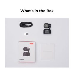 Obsbot Tiny SE PTZ Full HD AI-Powered – telecamera nera
