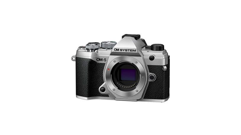 V210020SE000_OM-SYSTEM_Fotocamera OM-SYSTEM OM-5 MFT da 20,4 Megapixel – body argento