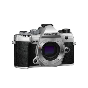 V210020SE000_OM-SYSTEM_Fotocamera OM-SYSTEM OM-5 MFT da 20,4 Megapixel – body argento