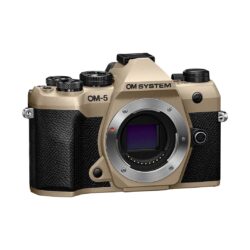OM-System OM-5 Mark II - fotocamera digitale beige 2