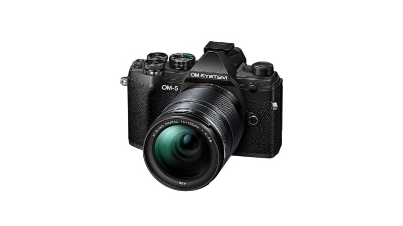 V210021BE000_OLYMPUS-OM-SYSTEM_Kit OM-SYSTEM fotocamera OM-5 con M.Zuiko Digital ED 14-150mm F4-5.6 II – body nero