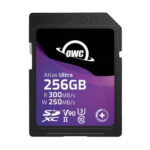 Scheda di memoria SDXC UHS-II V90 OWC Atlas Ultra 256 GB - R300MB/s W250MB/s
