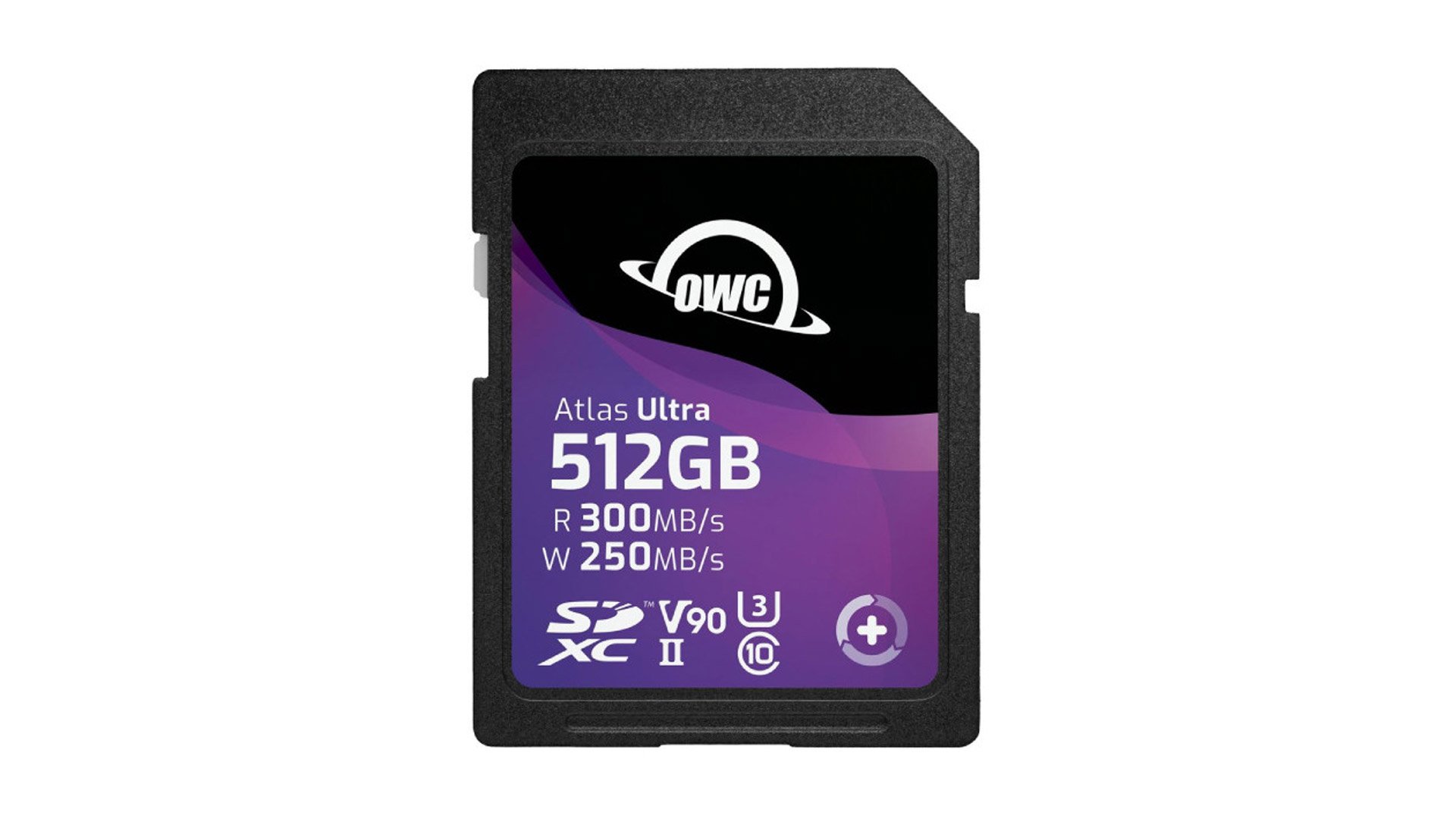 Scheda di memoria SDXC UHS-II V90 OWC Atlas Ultra 512 GB - R300MB/s W250MB/s