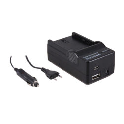 Caricabatterie 4in1 Patona per Canon LP-E6 LPE6 LP-E-6 EOS 5D Mark II EOS 7D