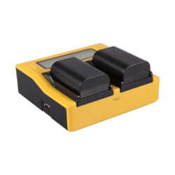 1040145_PATONA_Caricatore doppio Patona USB LCD per Canon LPE6 LP-E6