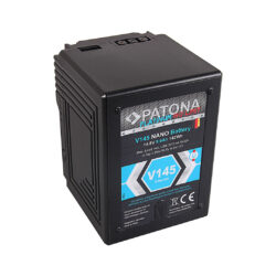 1048008_PATONA_Batteria Patona Platinum NANO V145 V-Mount 142Wh per Sony DSR 600P 650P 652P HDW 800P PDW 850 BP-150w RED ARRI