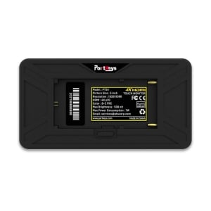 PT5_PORTKEYS_Monitor 4K HDMI Portkeys PT5 5″ con touchscreen e 3D LUT