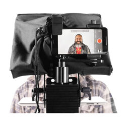 Teleprompter Prompter People PAL-PRO-8-15MM Prompter Pal Pro de 10" con monitor autorreversible de 8", kit de montaje en carril de 15 mm y software profesional gratuito incluido