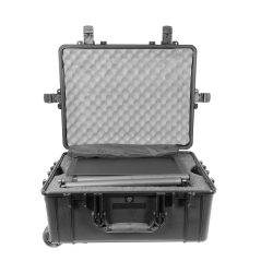 Prompter People PRO-SP15S-CARB_KIT StagePro 15" 400 NIT Teleprompter Presidential con asta in fibra di carbonio - set con custodia