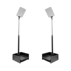 Prompter People PRO-SP17PHB-AUTO ProLine StagePro 17" Teleprompter Presidential ad alta luminosità AutoStepper (coppia)