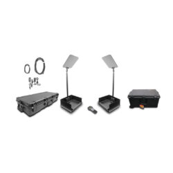 Prompter People PRO-SP17PHB-AUTO ProLine StagePro 17" Teleprompter Presidential ad alta luminosità AutoStepper (coppia)
